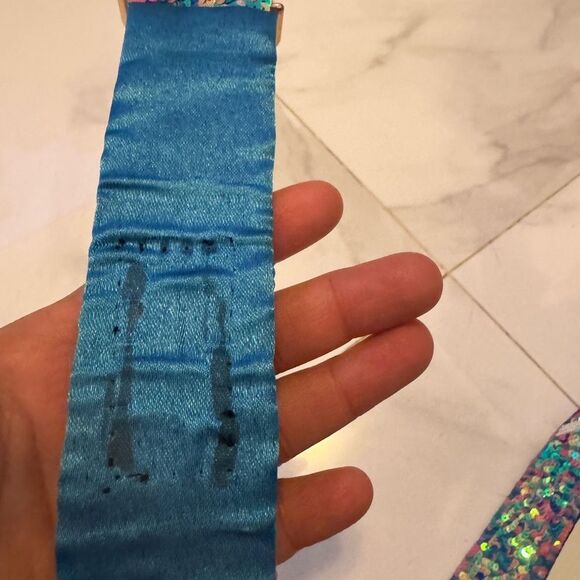 Colorful 'Happy Easter' bag strap #12 - Picture 7 of 9